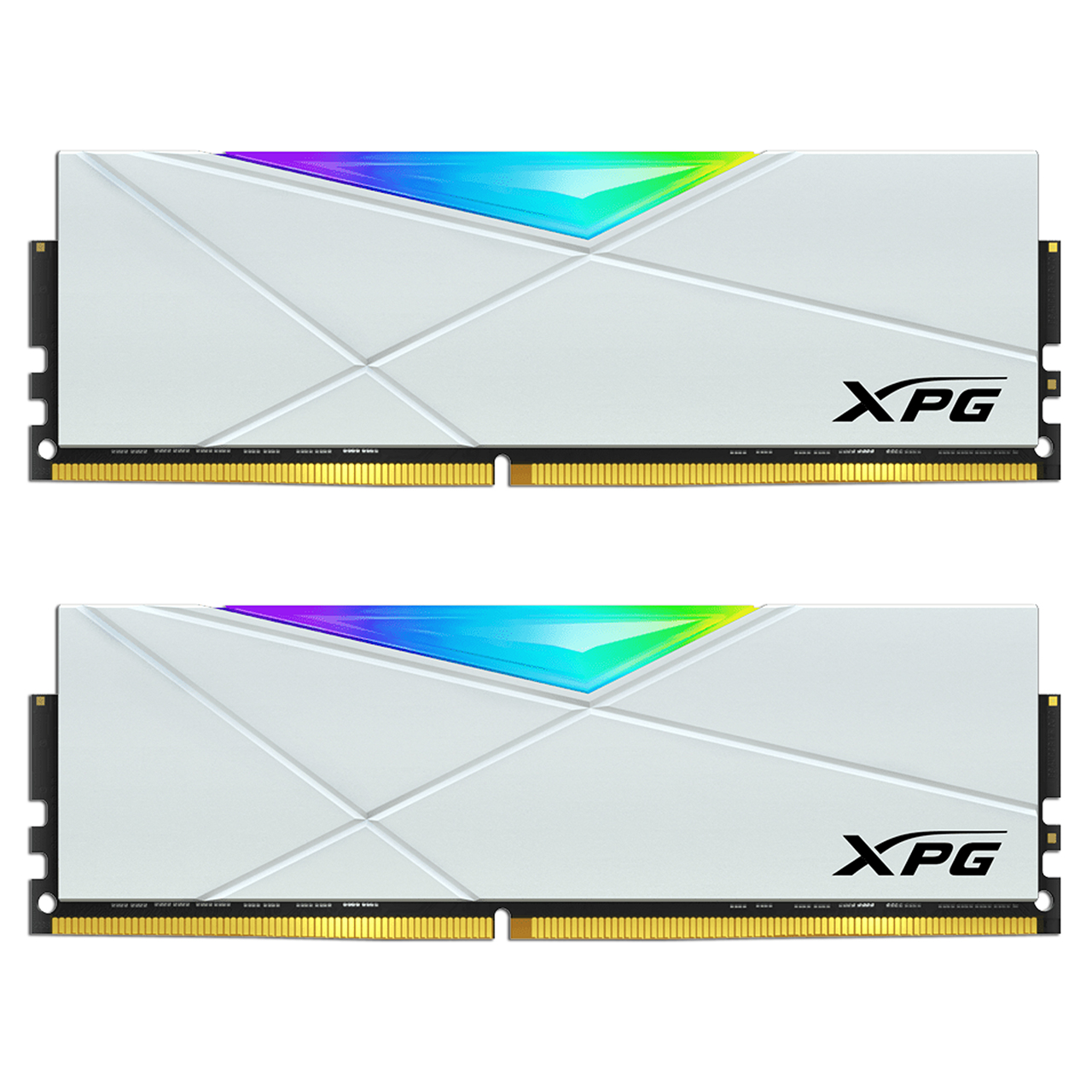 Foto 1 | Memoria Dimm XPG D50 DDR4 PC4-25600 (3200 Mhz) Cl16 16 GB (2 X 8 GB) Blanco