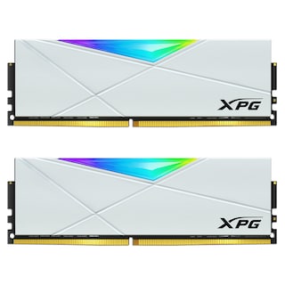 Foto 1 | Memoria Dimm XPG D50 DDR4 PC4-25600 (3200 Mhz) Cl16 16 GB (2 X 8 GB) Blanco