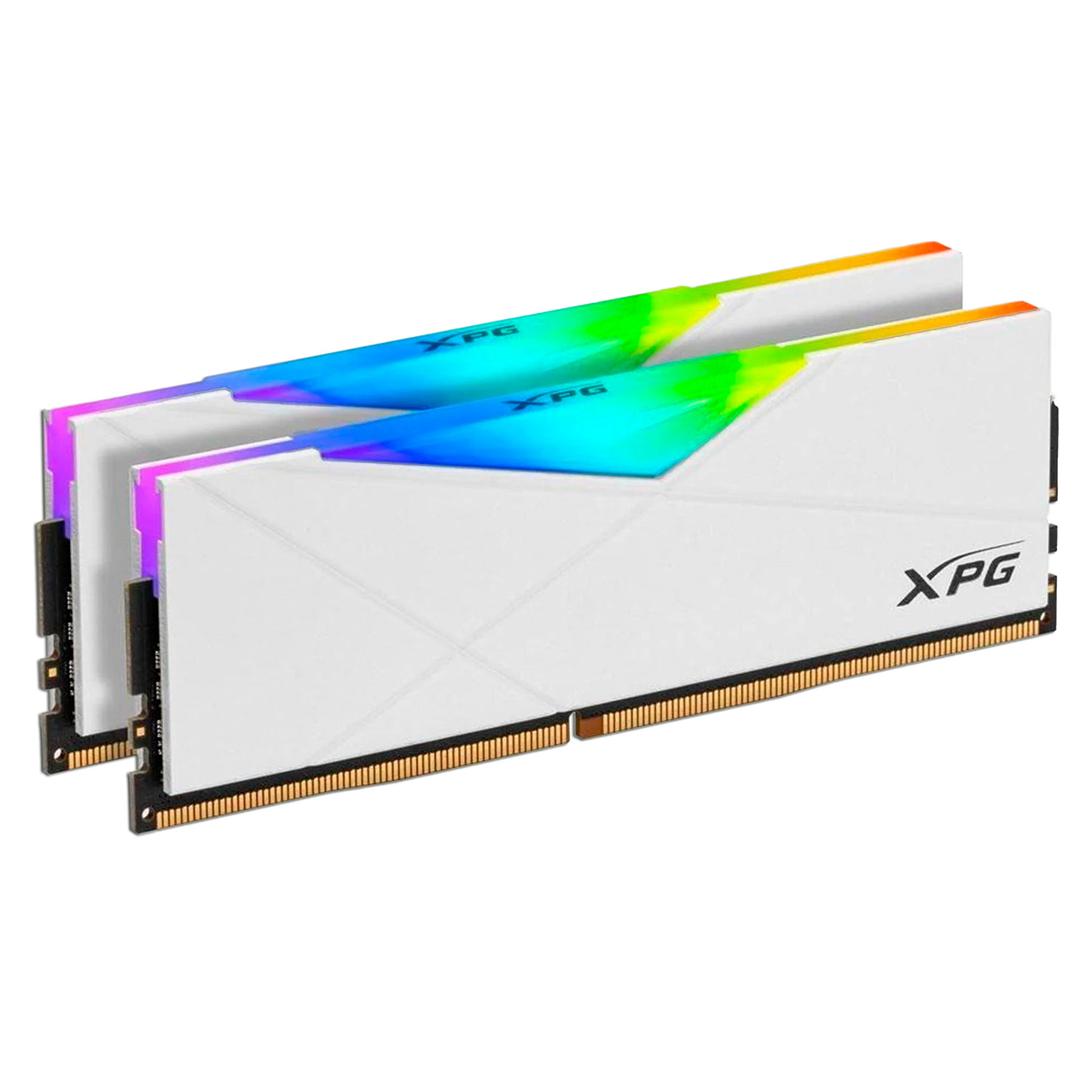 Foto 2 | Memoria Dimm XPG D50 DDR4 PC4-25600 (3200 Mhz) Cl16 16 GB (2 X 8 GB) Blanco