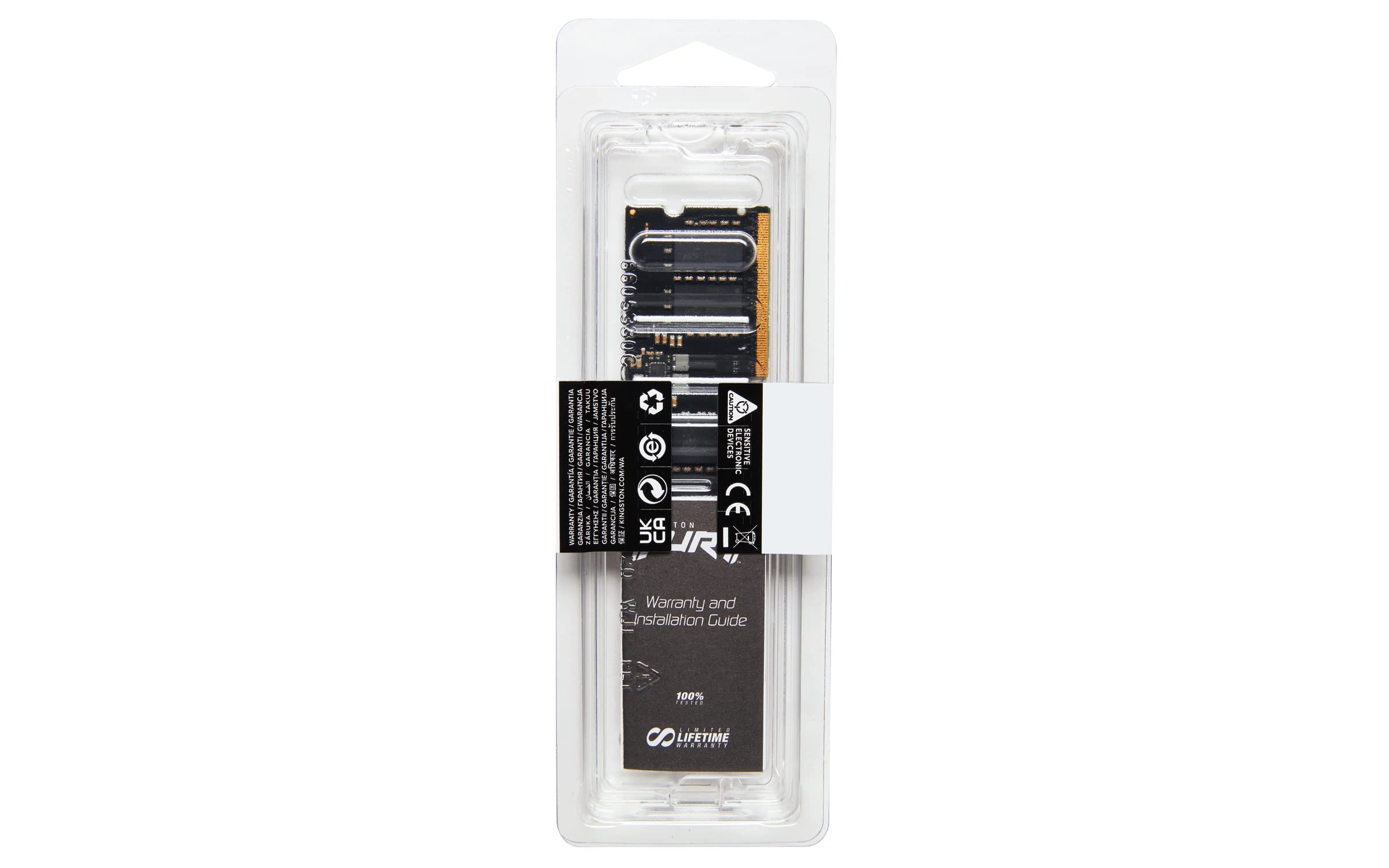 Foto 5 pulgar | Memoria Para Ordenador Portátil Kingston Fury Impact 8 Gb Ddr5 4800 Mt/s Cl38 - Venta Internacional.