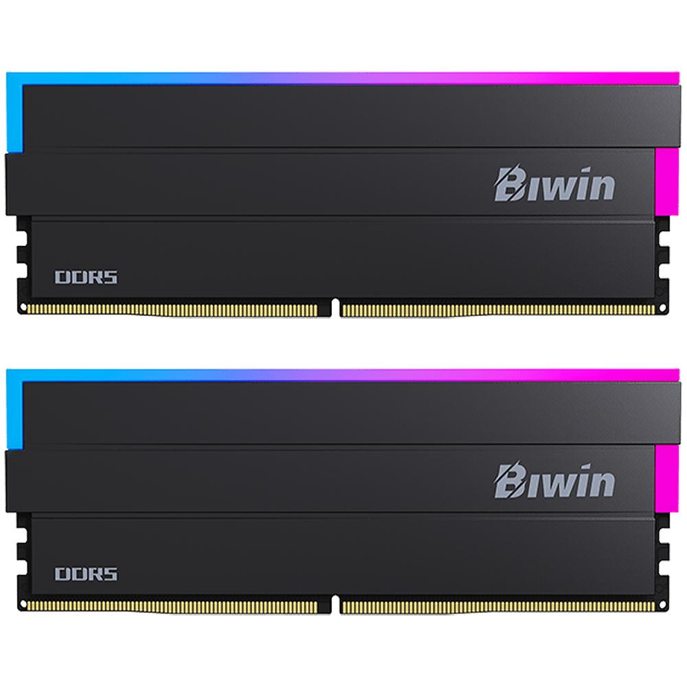Foto 2 pulgar | Memoria Ram Ddr5 32gb 6000mt/s Biwin Dw100 Rgb 2x16gb Negro