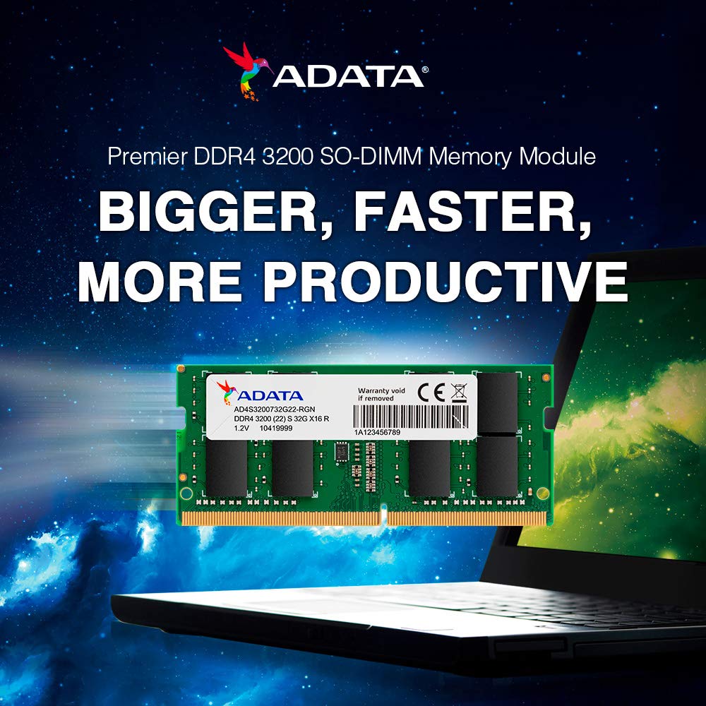 Foto 4 pulgar | Memoria Ram Adata Premier 32 Gb Ddr4 3200 Mhz Sodimm - Venta Internacional.