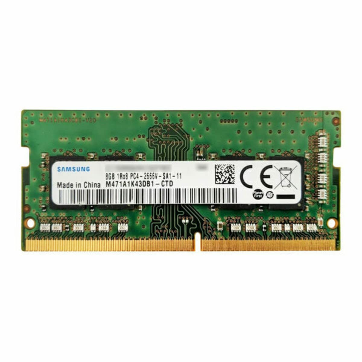 Foto 2 pulgar | Memoria para Ordenador Portátil Samsung 8gb Ddr4 2666 Mhz Pc4-21300 Sodimm - Venta Internacional