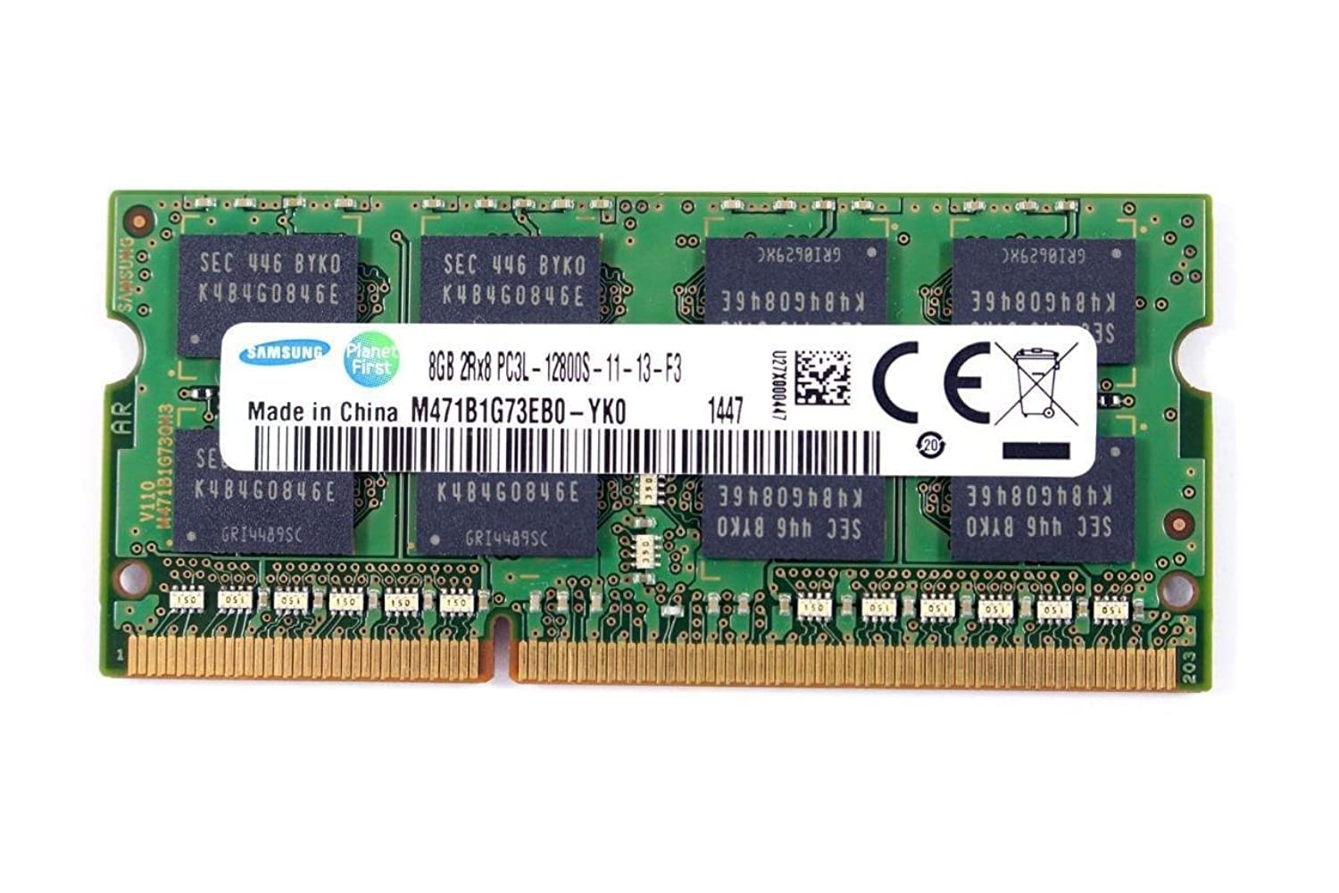 Foto 2 pulgar | Memoria Ram Samsung Pc3l-12800s-11-13-f3 M471b1g73eb0-yk0 De 8 Gb - Venta Internacional.