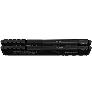 Foto 3 | Memoria Ram Ddr4 16gb 3200mt/s Kingston Fury Beast 2x8gb Negro Kf432c16bbk2/16