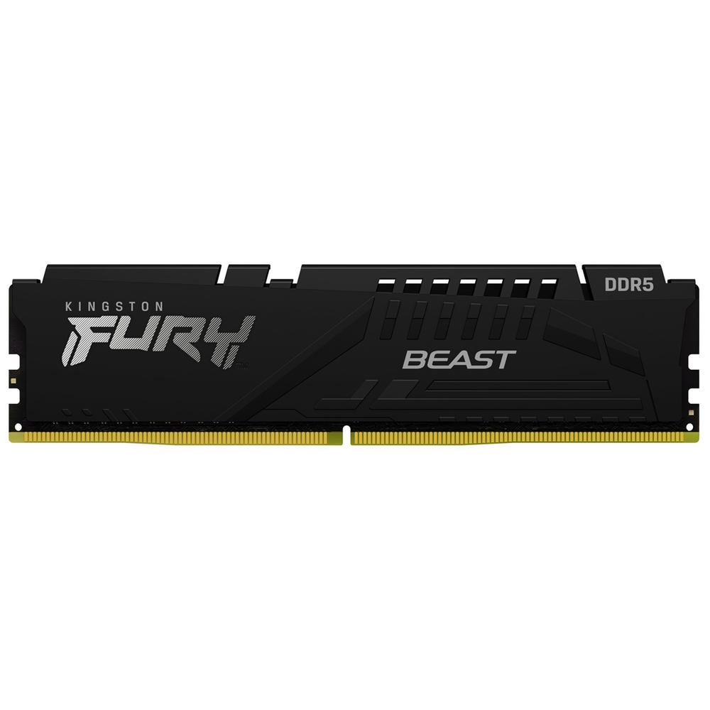 Memoria Ram Ddr5 16gb 5600mt/s Kingston Fury Beast 1x16gb Negro Kf556c36bbe-16