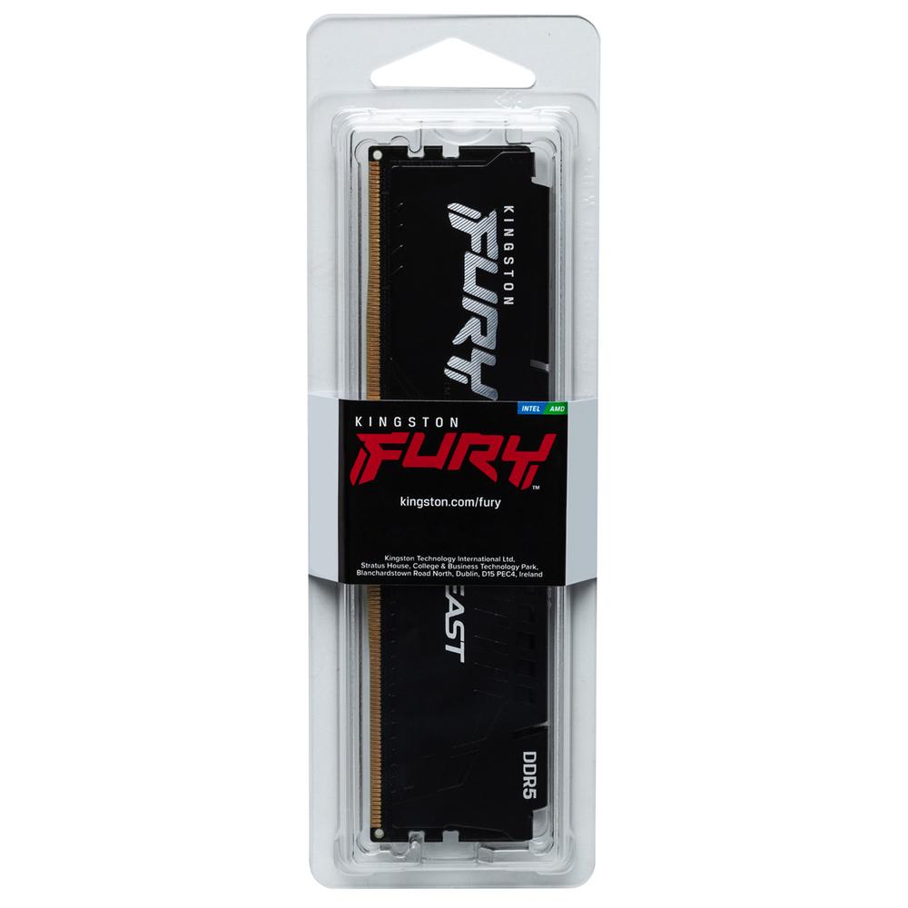 Foto 5 pulgar | Memoria Ram Ddr5 16gb 5600mt/s Kingston Fury Beast 1x16gb Negro Kf556c36bbe-16