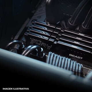 Foto 6 | Memoria Ram Ddr5 16gb 5600mt/s Kingston Fury Beast 1x16gb Negro Kf556c36bbe-16