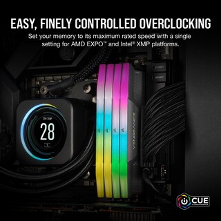 Foto 5 | Memoria Corsair Vengeance Rgb Ddr5 96 Gb (2 X 48 Gb) 6000 Mhz - Venta Internacional.