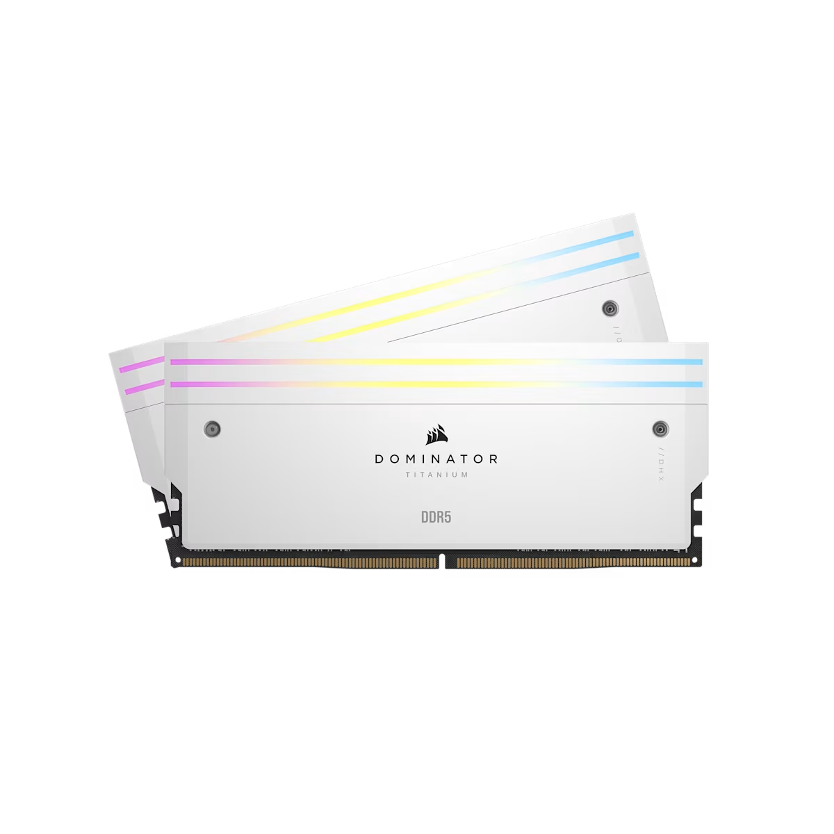Foto 1 | Ram Corsair Ddr5 Dominator Titanium 2x24 48gb 7000 Blanco Rgb Cmp48gx5m2b7000c36w