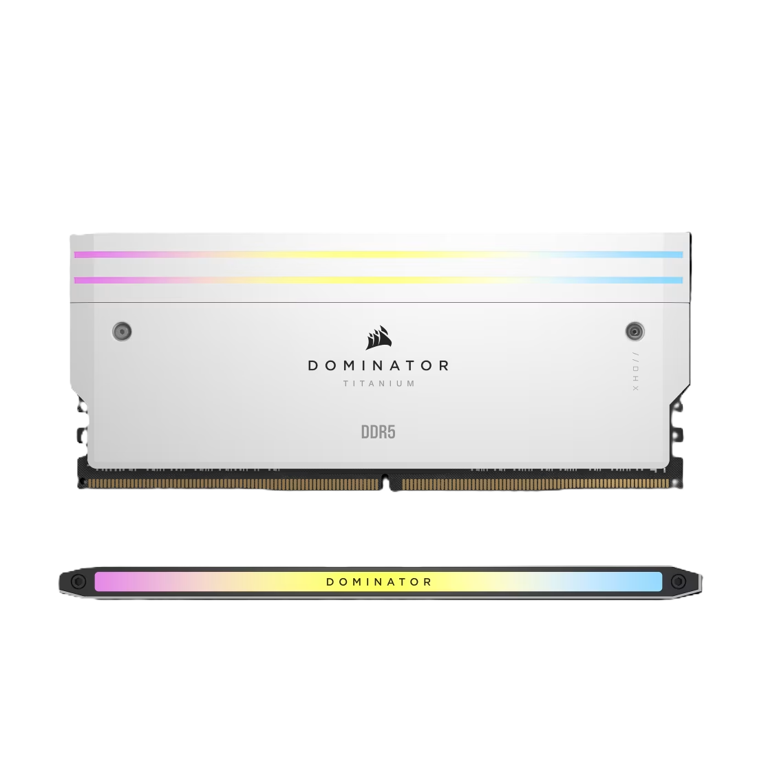 Foto 5 | Ram Corsair Ddr5 Dominator Titanium 2x24 48gb 7000 Blanco Rgb Cmp48gx5m2b7000c36w