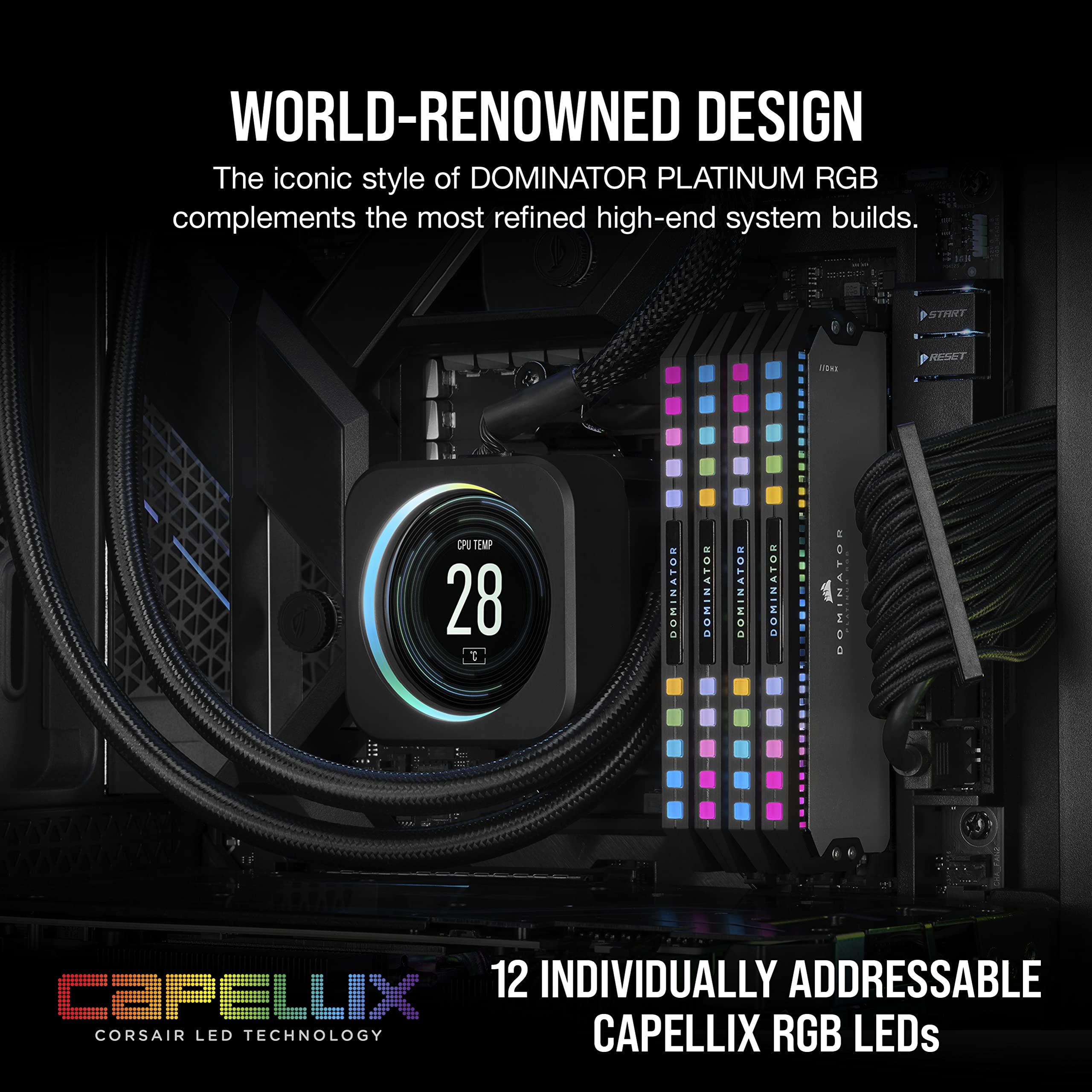 Foto 5 pulgar | Memoria De Ordenador Corsair Dominator Platinum Rgb Ddr5 32gb - Venta Internacional.