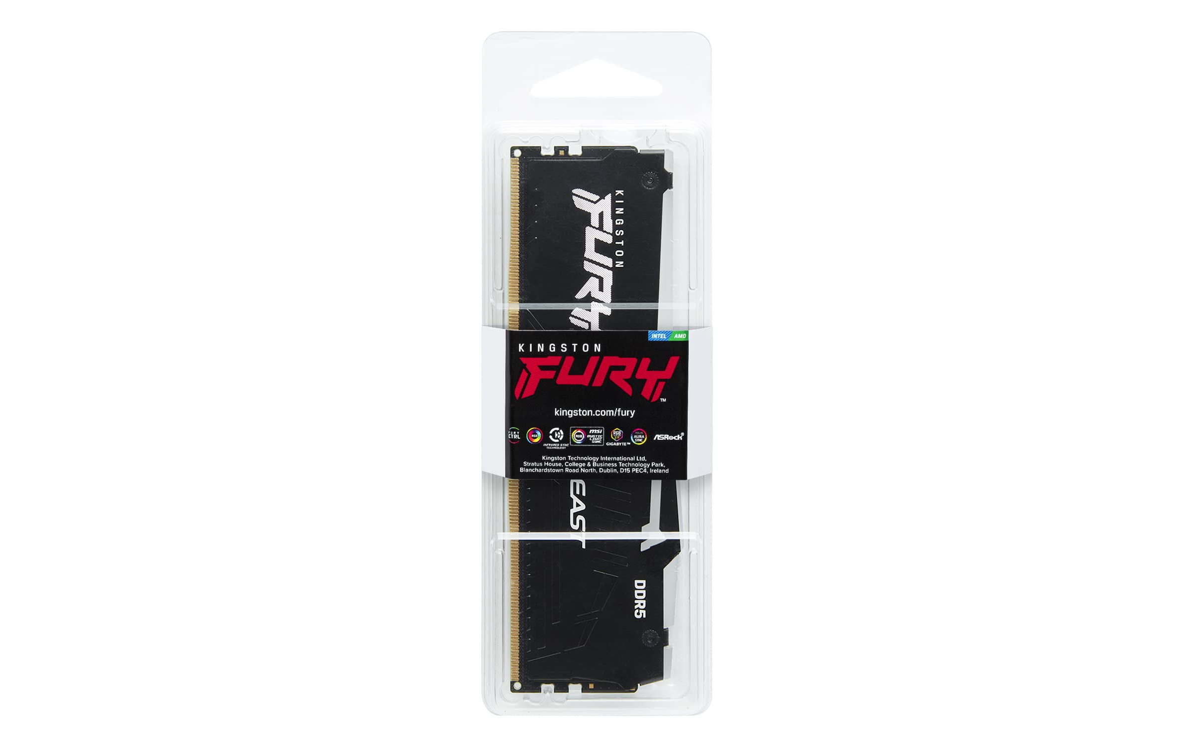 Foto 5 pulgar | Memoria Kingston Technology Fury Beast Rgb 32 Gb Ddr5 5200 Mt/s - Venta Internacional.