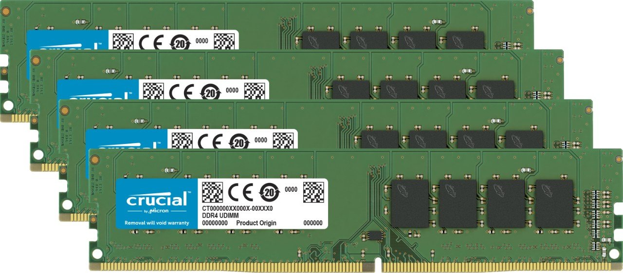 Foto 2 pulgar | Kit Memory Crucial De 32 Gb (8 Gb X 4) Ddr4 De 2133 Mhz De Rango Único - Venta Internacional.