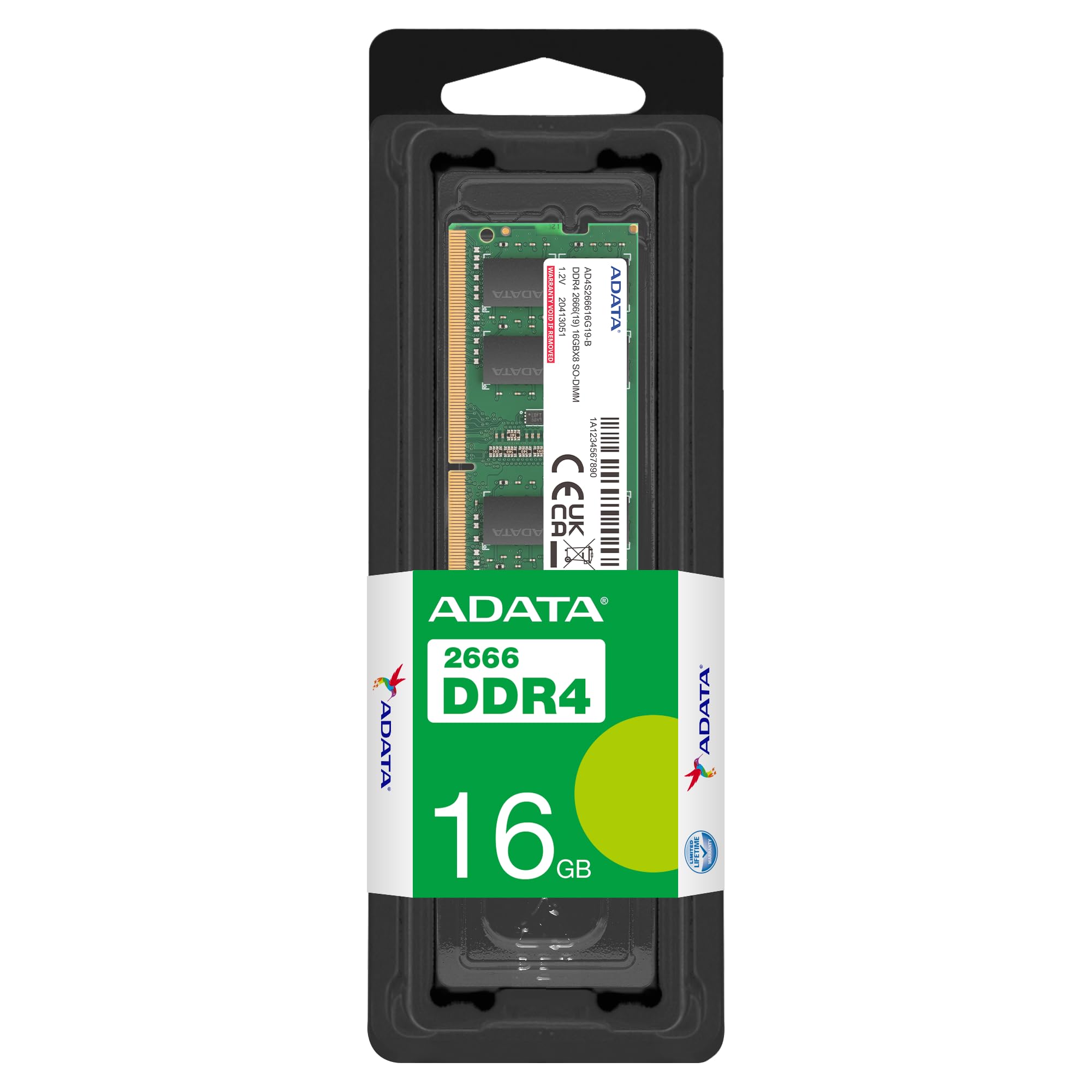 Foto 2 pulgar | Memoria Ram Adata Xpg Premier 16 Gb Ddr4 2666 Mhz Sodimm - Venta Internacional.
