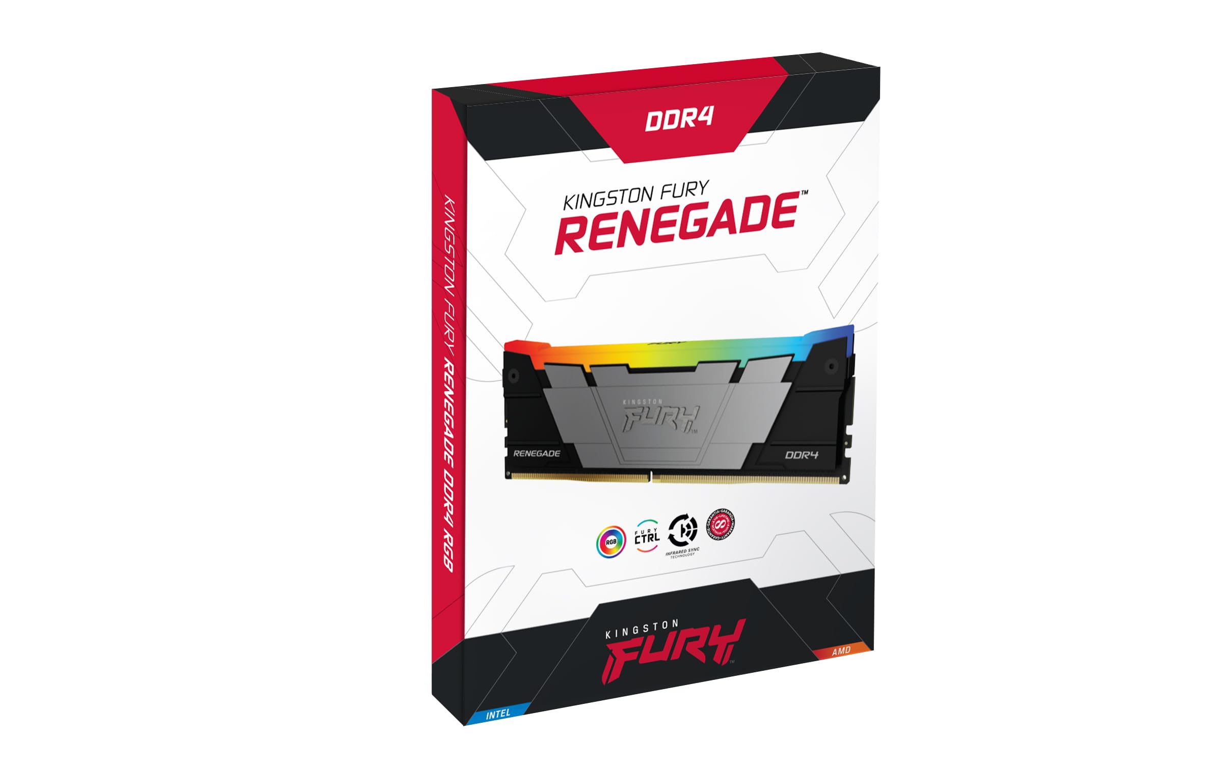 Foto 4 pulgar | Memoria Kingston Fury Renegade Rgb 8 Gb 3200 Mt/s Ddr4 Cl16 - Venta Internacional.