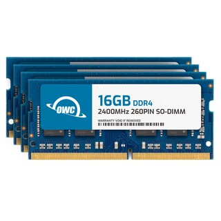 Foto 1 | Memoria Owc 64 Gb (4 X 16 Gb) Pc19200 Ddr4 2400 Mhz Cl17 260 Pines - Venta Internacional.