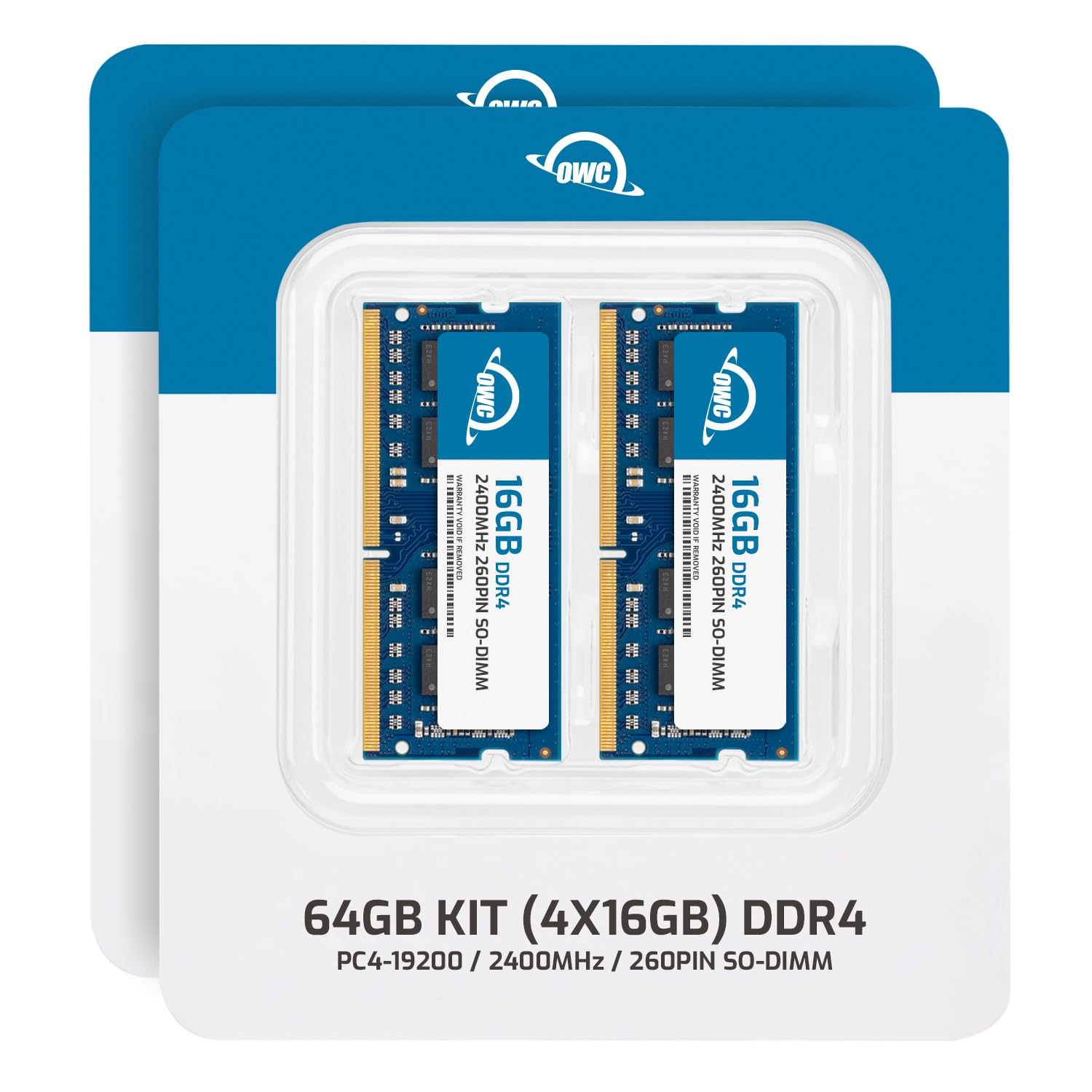 Foto 3 pulgar | Memoria Owc 64 Gb (4 X 16 Gb) Pc19200 Ddr4 2400 Mhz Cl17 260 Pines - Venta Internacional.