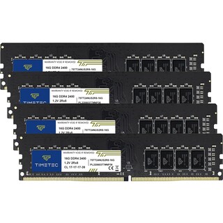 Foto 1 | Kit De Memoria Ram Timetec De 64 Gb (4 X 16 Gb) Ddr4 2400 Mhz Pc4-19200 - Venta Internacional.
