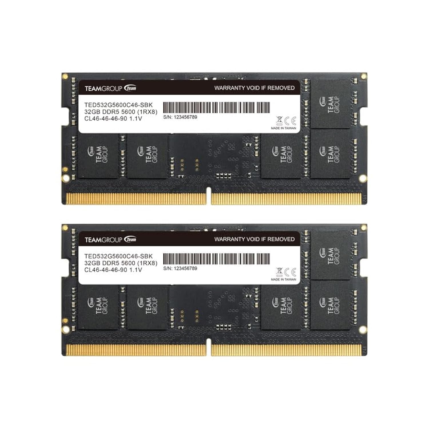 Foto 2 pulgar | Módulo De Memoria Para Portátil Ram Teamgroup Elite Ddr5 64gb (2x32gb) - Venta Internacional.
