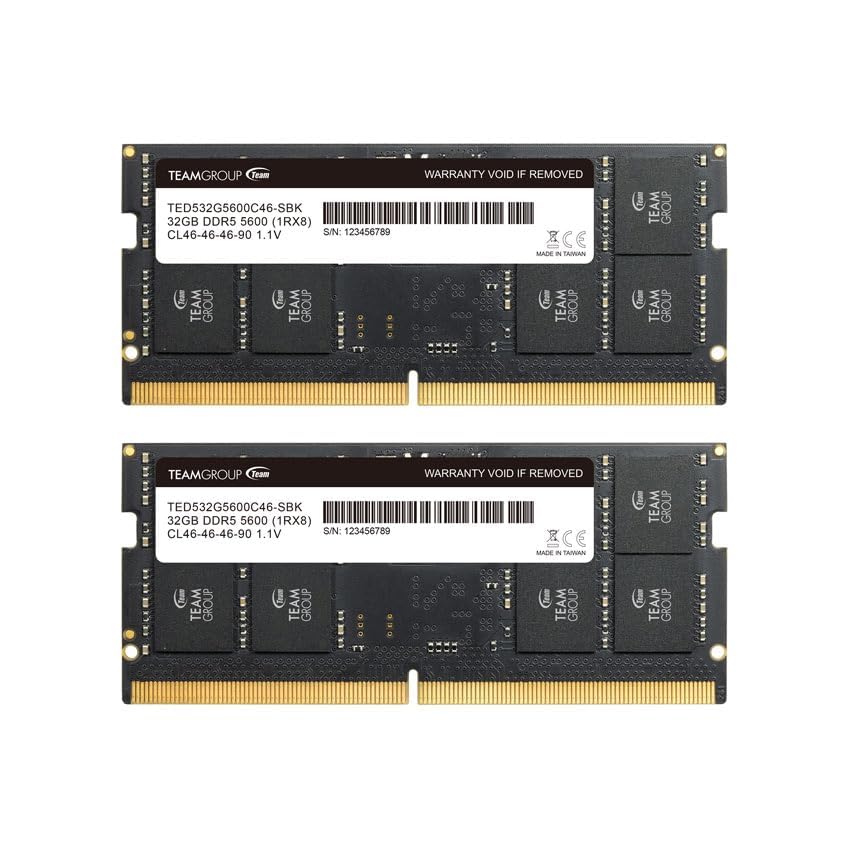Foto 3 pulgar | Módulo De Memoria Para Portátil Ram Teamgroup Elite Ddr5 64gb (2x32gb) - Venta Internacional.