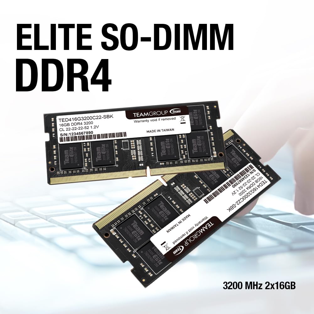 Foto 7 pulgar | Memoria Ram Teamgroup Elite Ddr4 De 32 Gb (2 X 16 Gb) A 3200 Mhz - Venta Internacional.