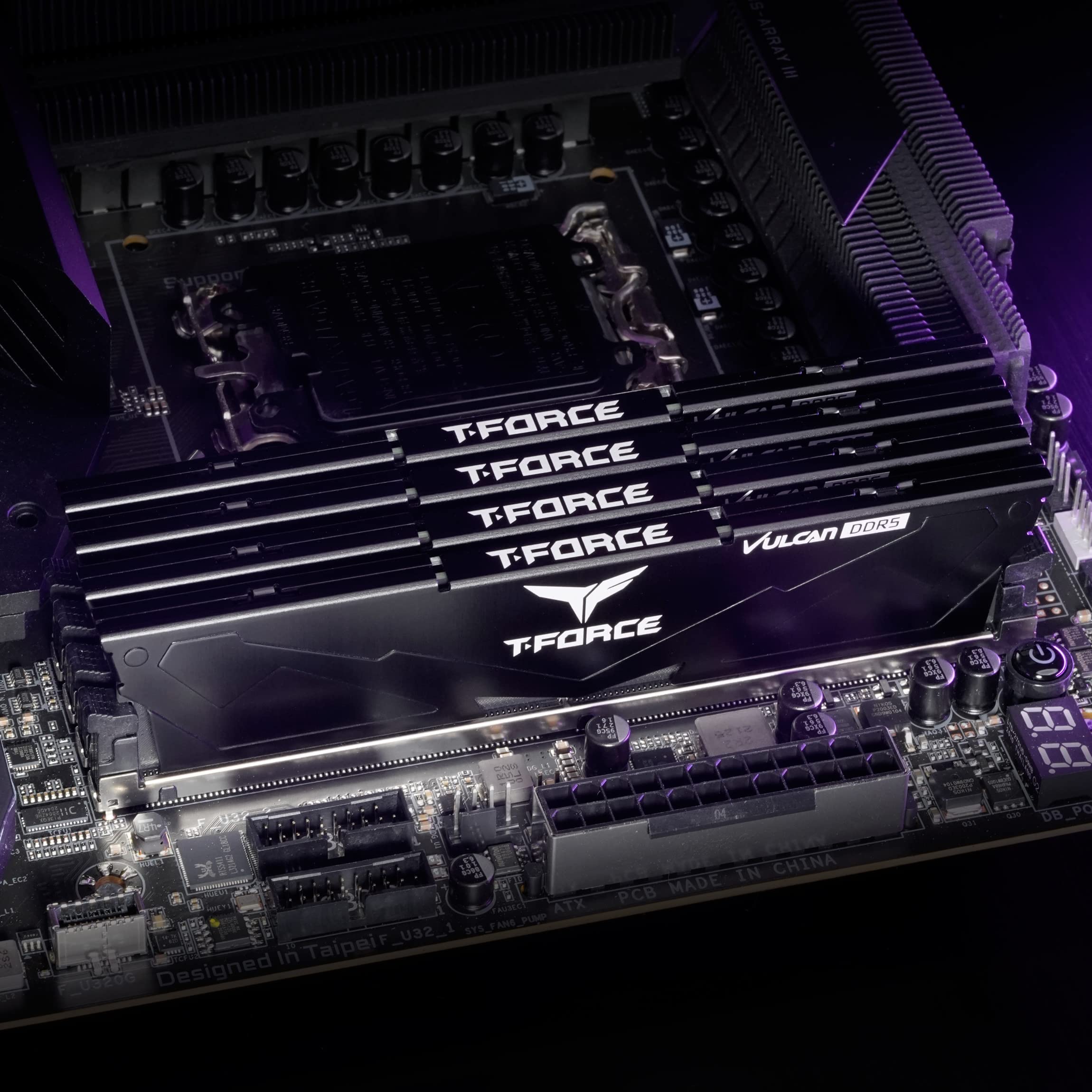 Foto 4 pulgar | Módulo De Memoria Teamgroup T-force Vulcan Ddr5 De 32 Gb (2 X 16 Gb) - Venta Internacional.