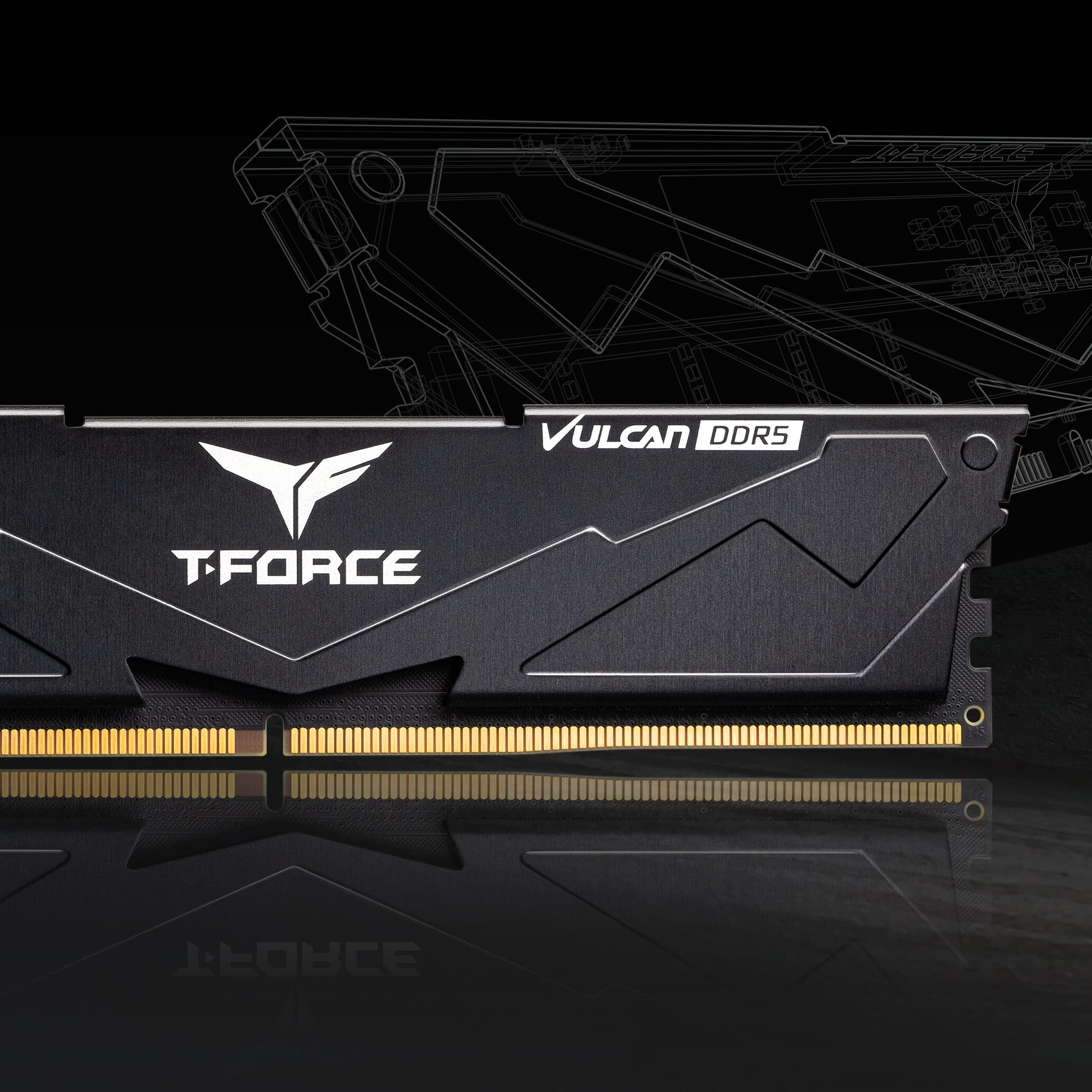 Foto 7 pulgar | Módulo De Memoria Teamgroup T-force Vulcan Ddr5 De 32 Gb (2 X 16 Gb) - Venta Internacional.