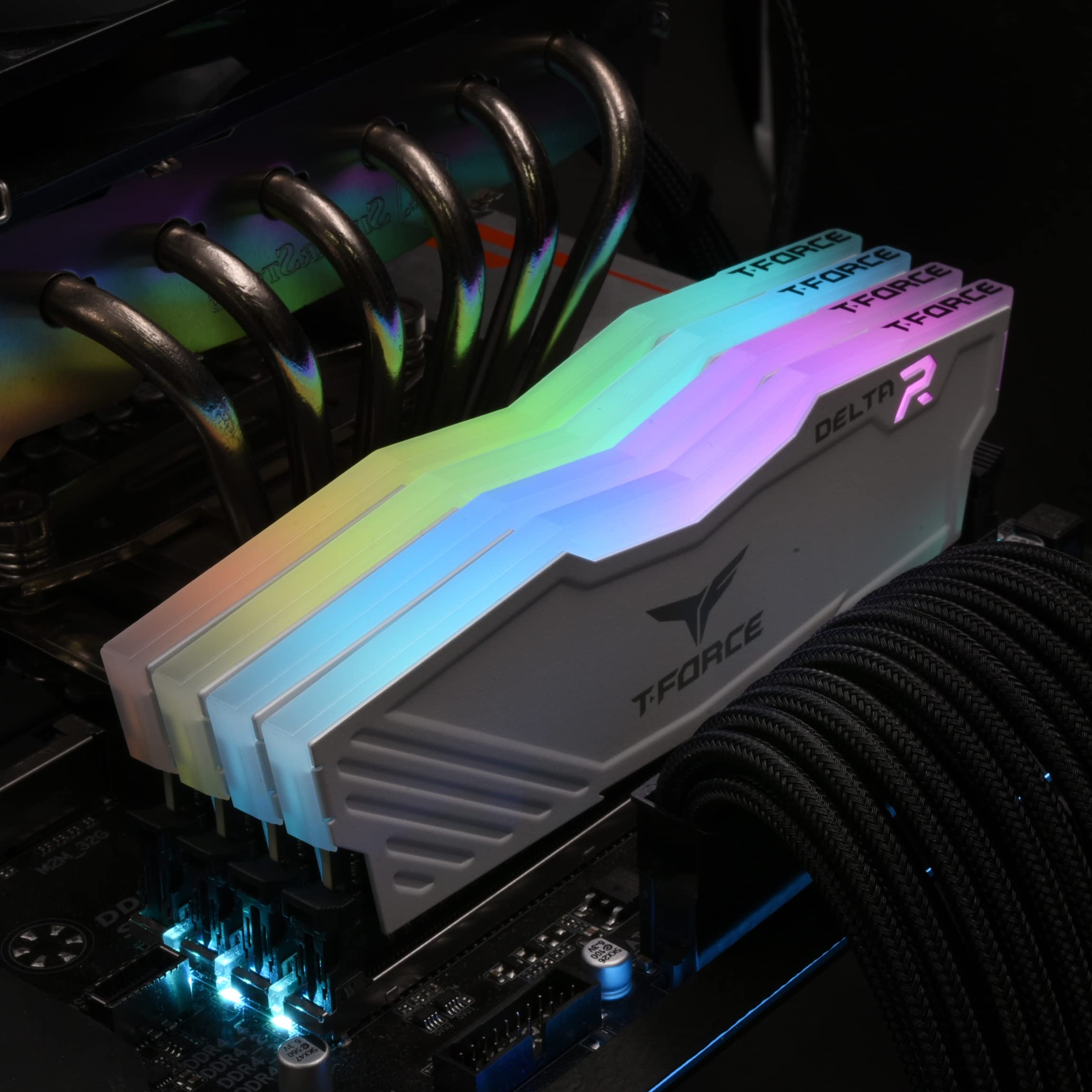 Foto 4 pulgar | Módulo De Memoria Teamgroup T-force Delta Rgb De 32 Gb (2 X 16 Gb) A 3200 Mhz - Venta Internacional.