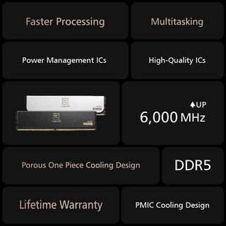 Foto 7 | Módulo De Memoria Teamgroup T-create Expert Ddr5 De 64 Gb (2 X 32 Gb) - Venta Internacional.