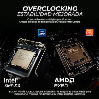 Foto 4 | Memoria Ram Xtreme Pc Gaming Kingston Fury Beast Rgb Ddr5 32gb 5600mt/s 1x32gb Negro