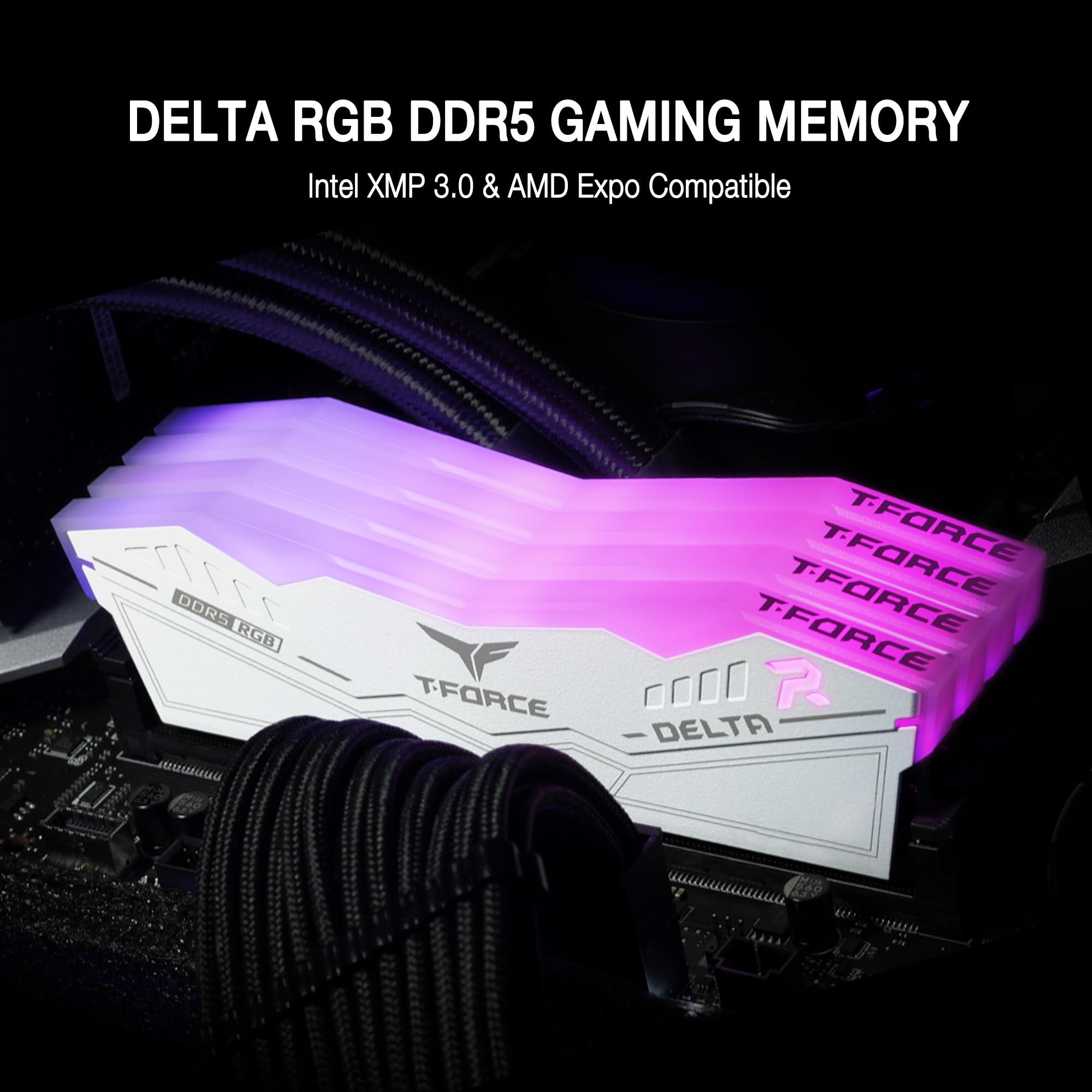Foto 3 pulgar | Módulo De Memoria Teamgroup T-force Delta Rgb Ddr5 De 32 Gb (2 X 16 Gb) - Venta Internacional.