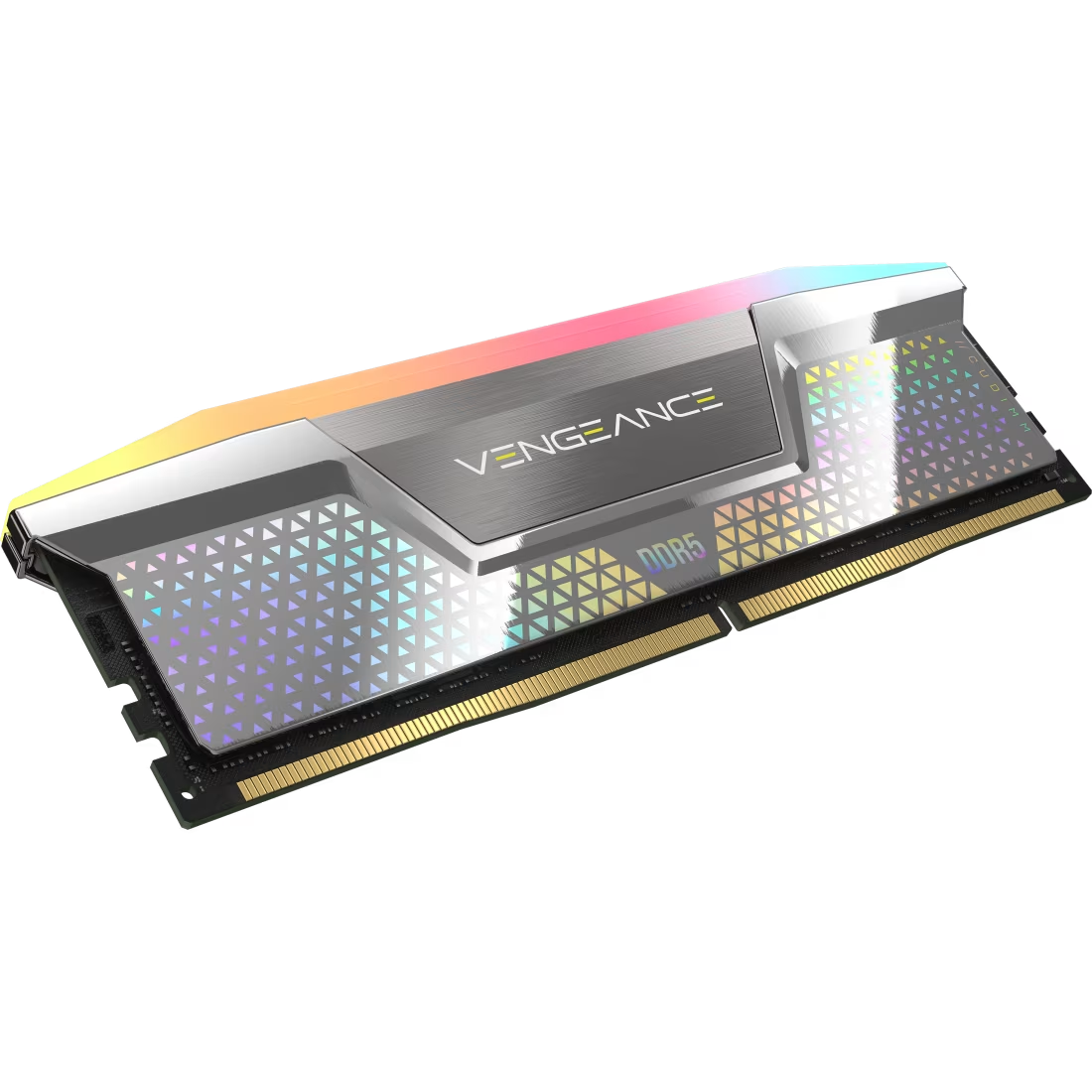 Foto 3 pulgar | Ram Corsair Ddr5 Vengeance 2x24 48gb 8000 Plata Rgb Cmhc48gx5m2x8000c38