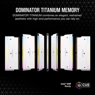 Foto 2 | Ram Corsair Dominator Titanium Rgb Ddr5 96 Gb (2 X 48 Gb) 6600 Mhz - Venta Internacional.
