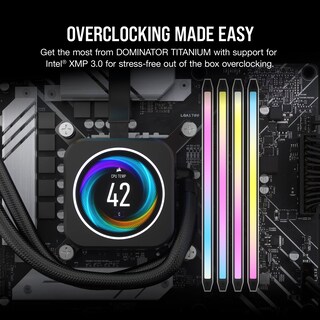 Foto 5 | Ram Corsair Dominator Titanium Rgb Ddr5 96 Gb (2 X 48 Gb) 6600 Mhz - Venta Internacional.