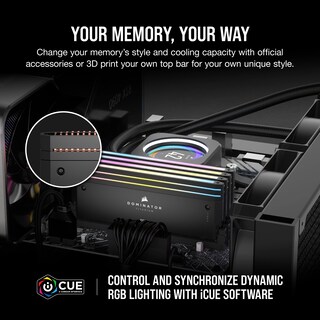 Foto 4 | Memoria Ram Corsair Dominator Titanium Rgb Ddr5 96 Gb 6600 Mhz - Venta Internacional.