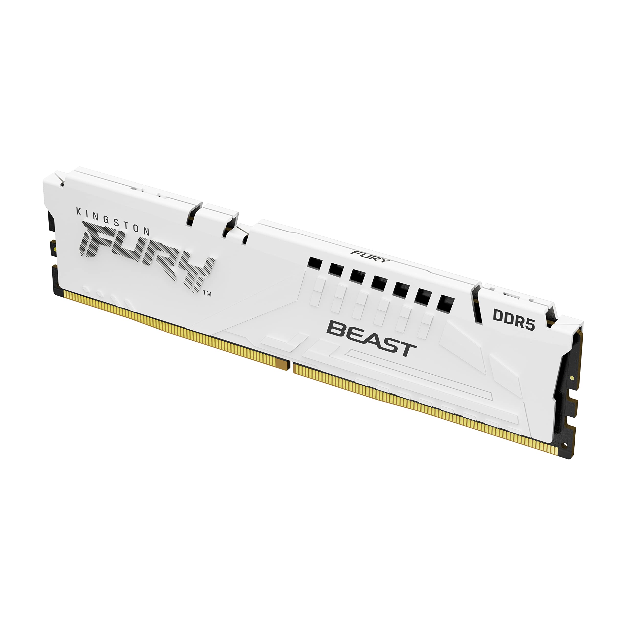 Foto 2 pulgar | Memoria Ram Kingston Fury Beast Blanca 32 Gb 5600 Mt/s Cl36 Ddr5 - Venta Internacional.