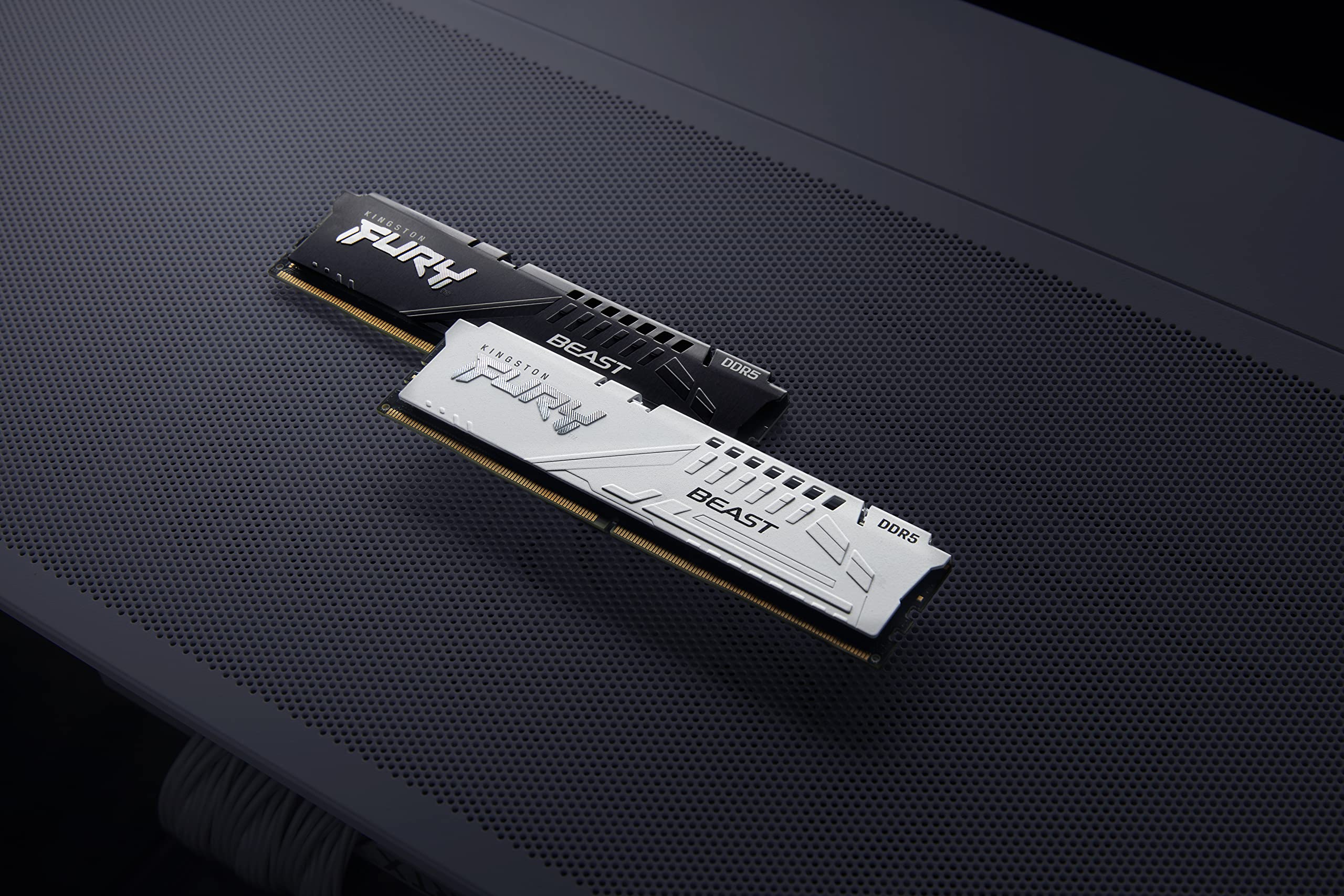 Foto 5 pulgar | Memoria Ram Kingston Fury Beast Blanca 32 Gb 5600 Mt/s Cl36 Ddr5 - Venta Internacional.