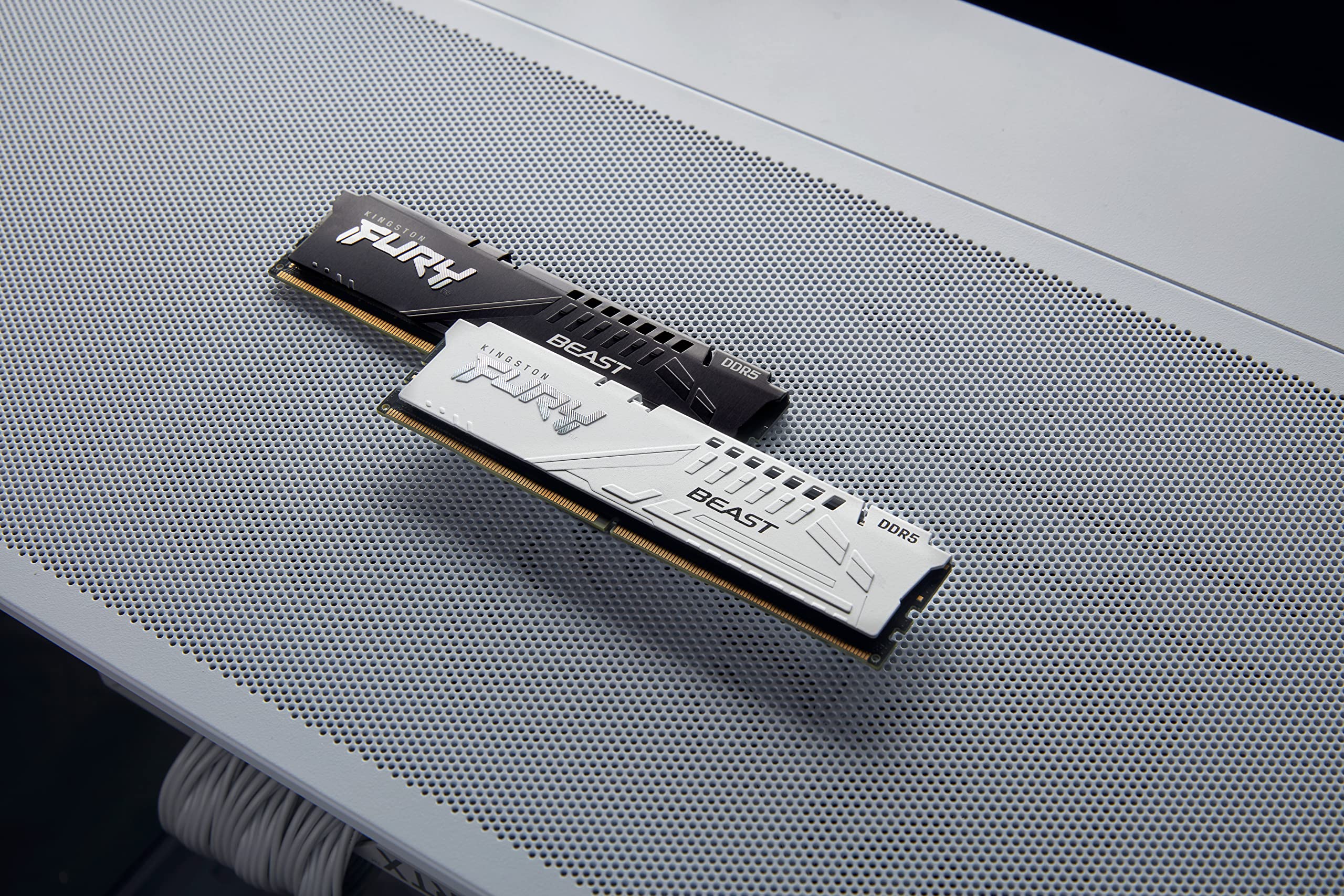 Foto 6 pulgar | Memoria Ram Kingston Fury Beast Blanca 32 Gb 5600 Mt/s Cl36 Ddr5 - Venta Internacional.
