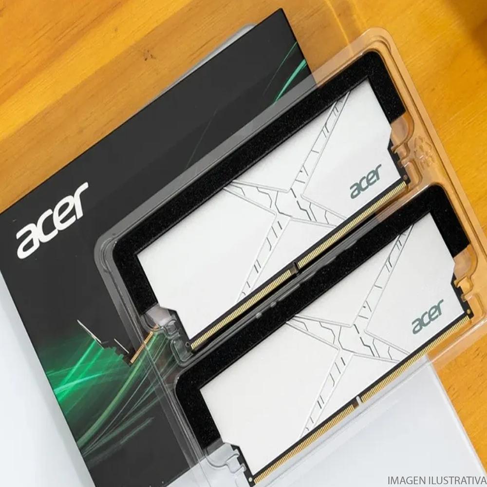 Foto 5 pulgar | Memoria Ram Ddr5 32gb 6000mt/s Acer Ht200 2x16 Plata Bl.9bwwa.464