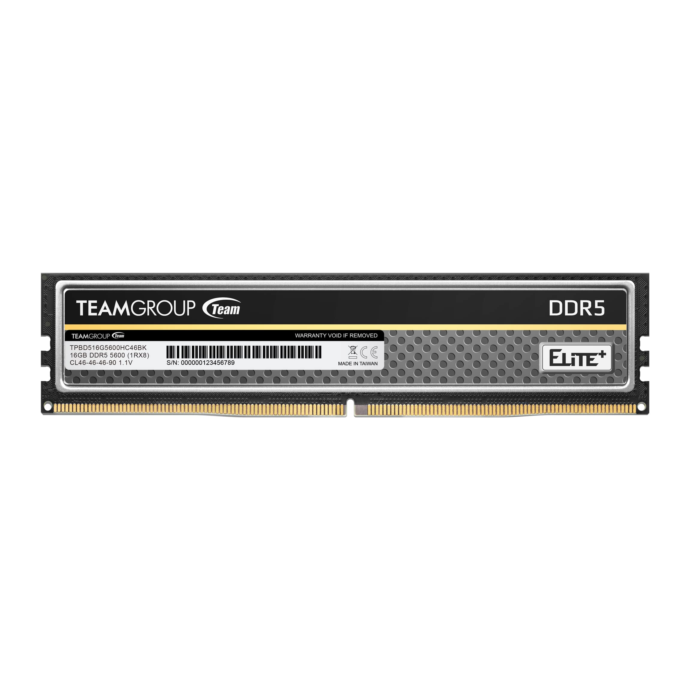 Foto 1 | Módulo De Memoria Teamgroup Elite Plus Ddr5 16 Gb 5600 Mhz - Venta Internacional.