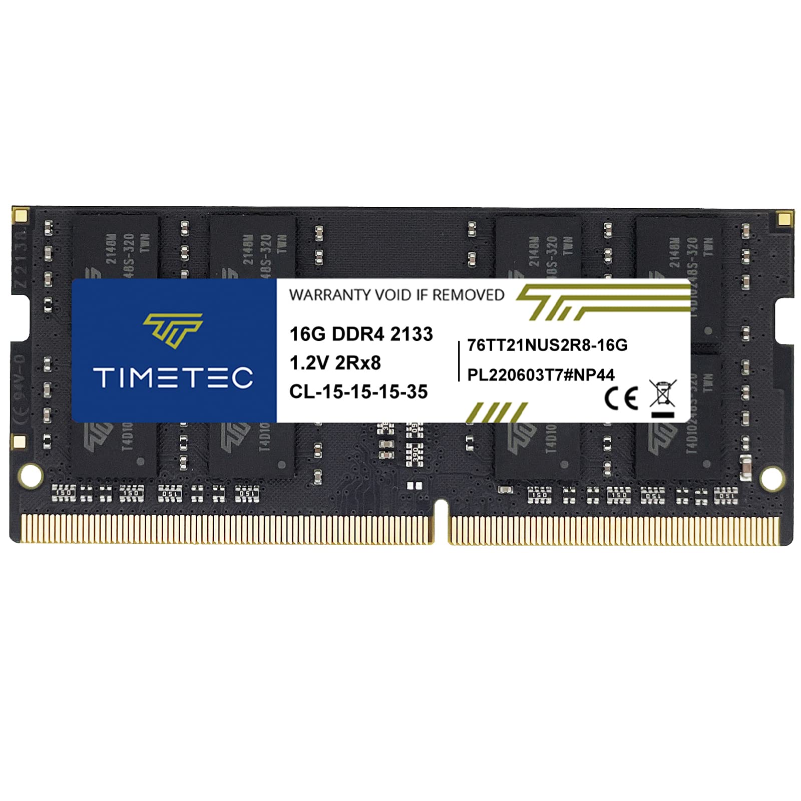 Foto 2 pulgar | Módulo De Memoria Ram Timetec 16 Gb Ddr4 2133 Mhz 260 Pines - Venta Internacional.