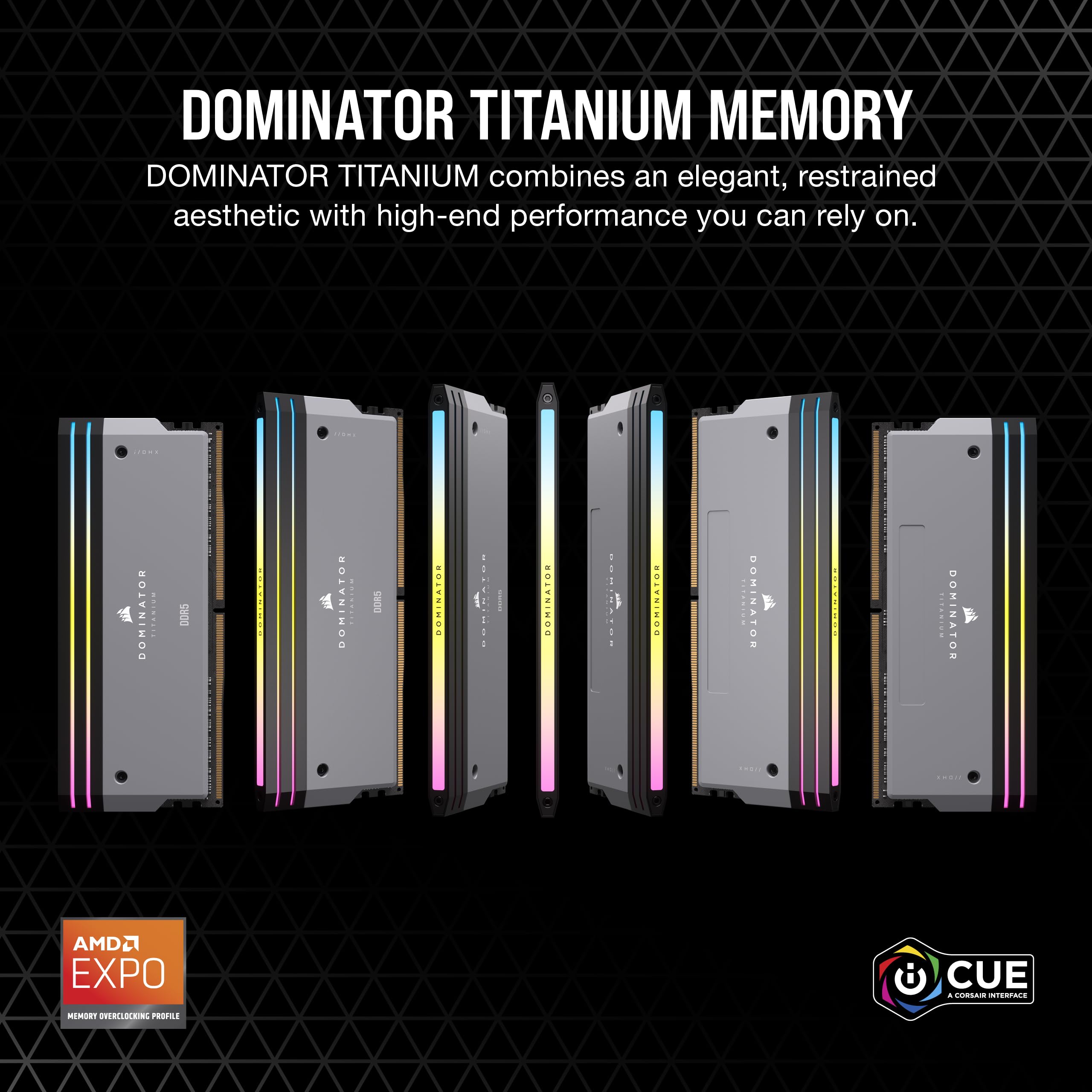 Foto 3 pulgar | Memoria De Ordenador Corsair Dominator Titanium Rgb Ddr5 64gb - Venta Internacional.