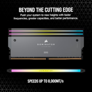 Foto 3 | Memoria De Ordenador Corsair Dominator Titanium Rgb Ddr5 64gb - Venta Internacional.