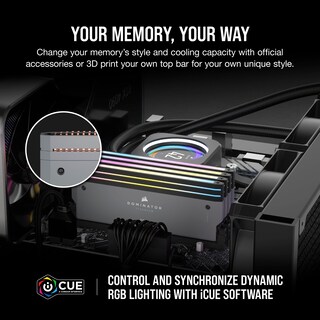 Foto 4 | Memoria De Ordenador Corsair Dominator Titanium Rgb Ddr5 64gb - Venta Internacional.