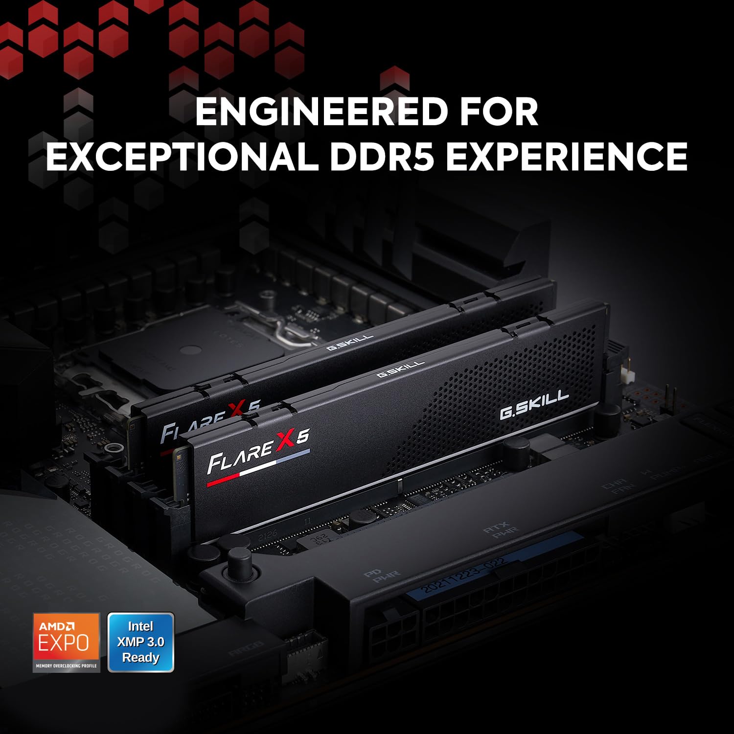 Foto 3 pulgar | Ram G.skill Flare Serie X5 Ddr5 De 64 Gb (2 X 32 Gb)  6000 Mt/s Cl36 - Venta Internacional.