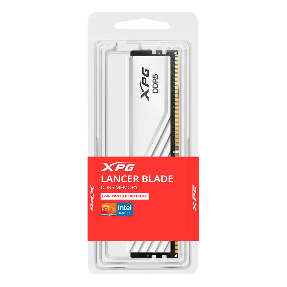 Foto 4 pulgar | Ram Adata Lancer Blade Ddr5 32gb 5600 Blanco Ax5u5600c4632g-slabwh