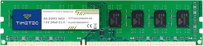 Foto 1 | Módulo De Memoria Ram Timetec 8 Gb Ddr3 1600 Mhz Pc3-12800 - Venta Internacional.