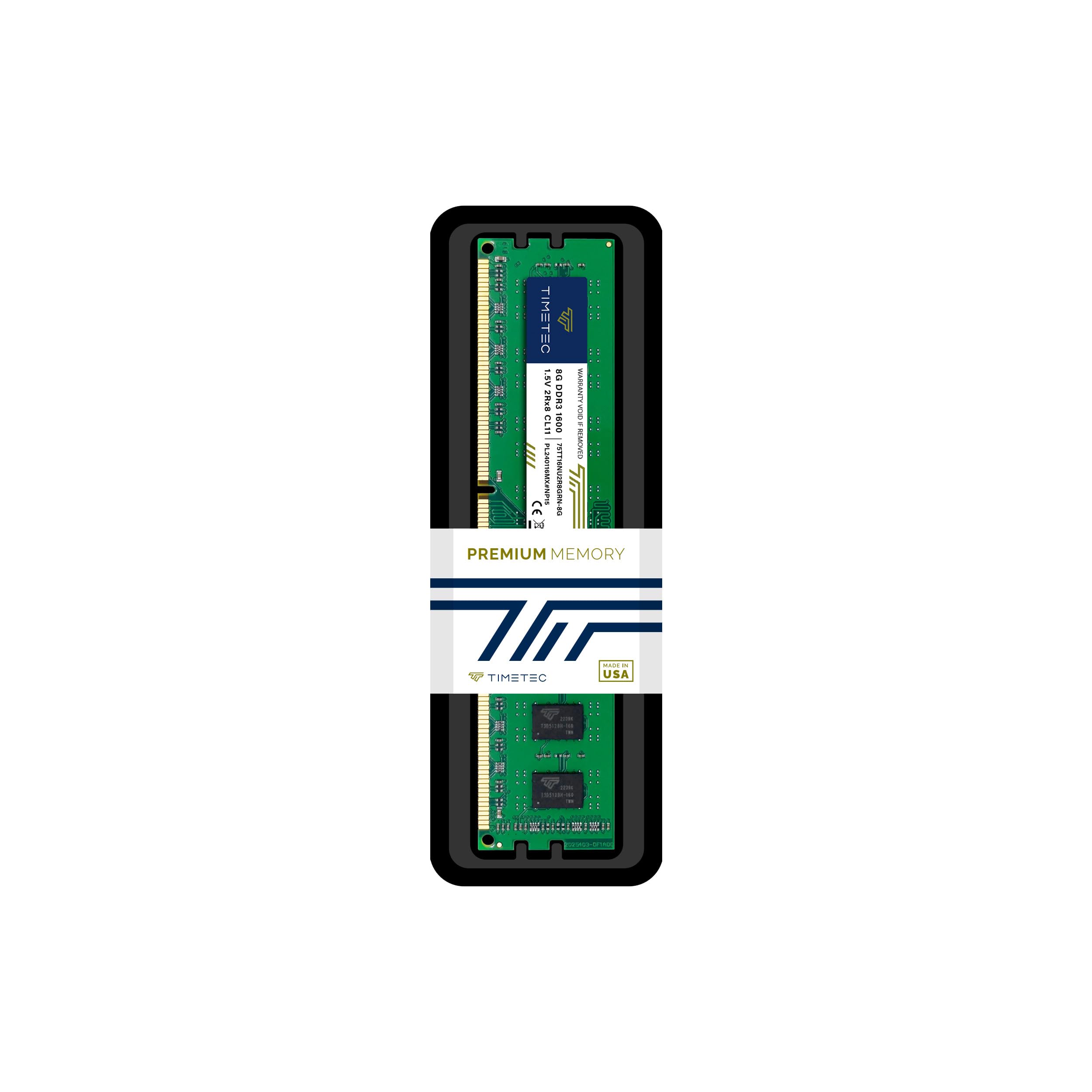 Foto 8 pulgar | Módulo De Memoria Ram Timetec 8 Gb Ddr3 1600 Mhz Pc3-12800 - Venta Internacional.