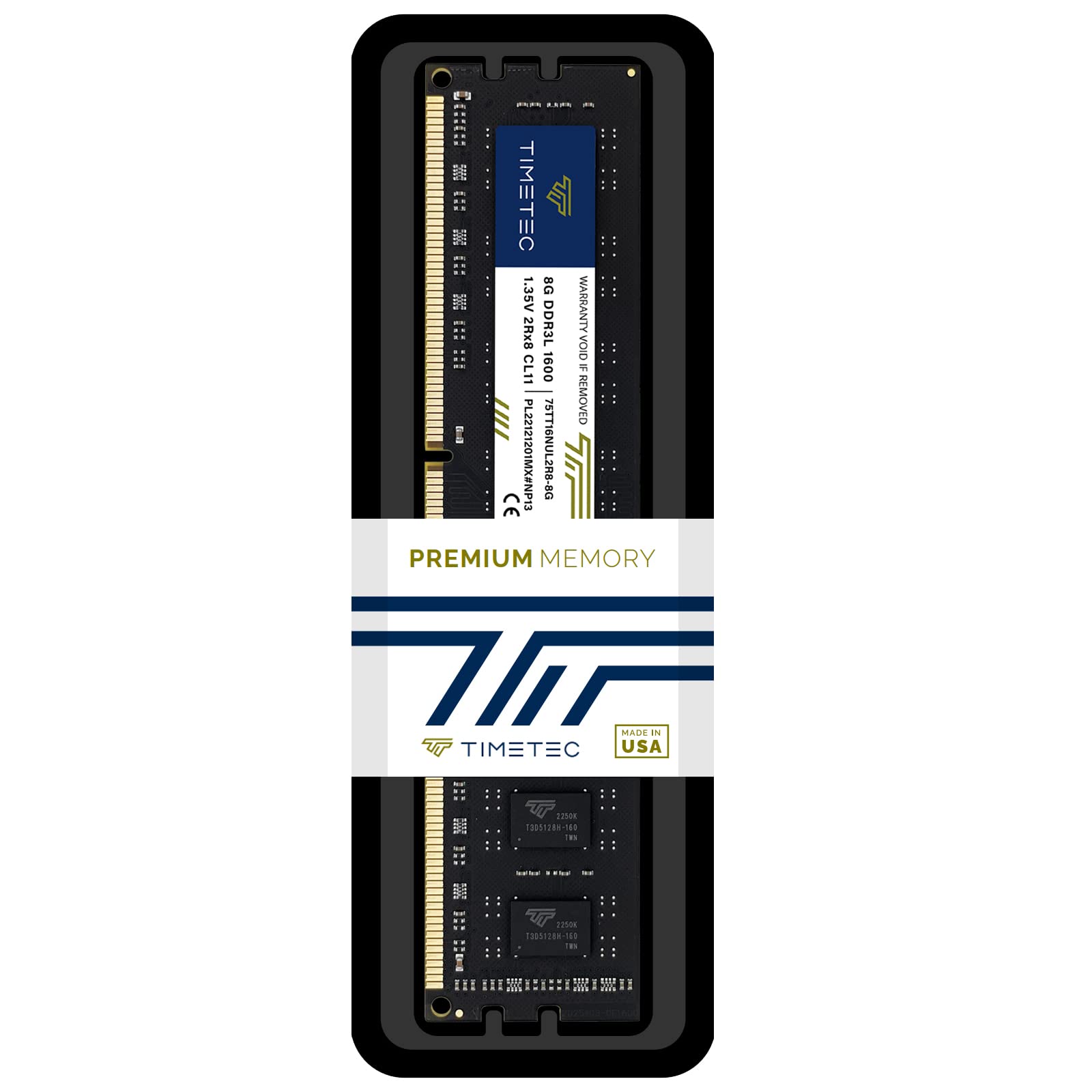 Foto 8 pulgar | Memoria Ram Timetec 8 Gb Ddr3l-1600 Pc3l-12800 Udimm De 240 Pines - Venta Internacional.